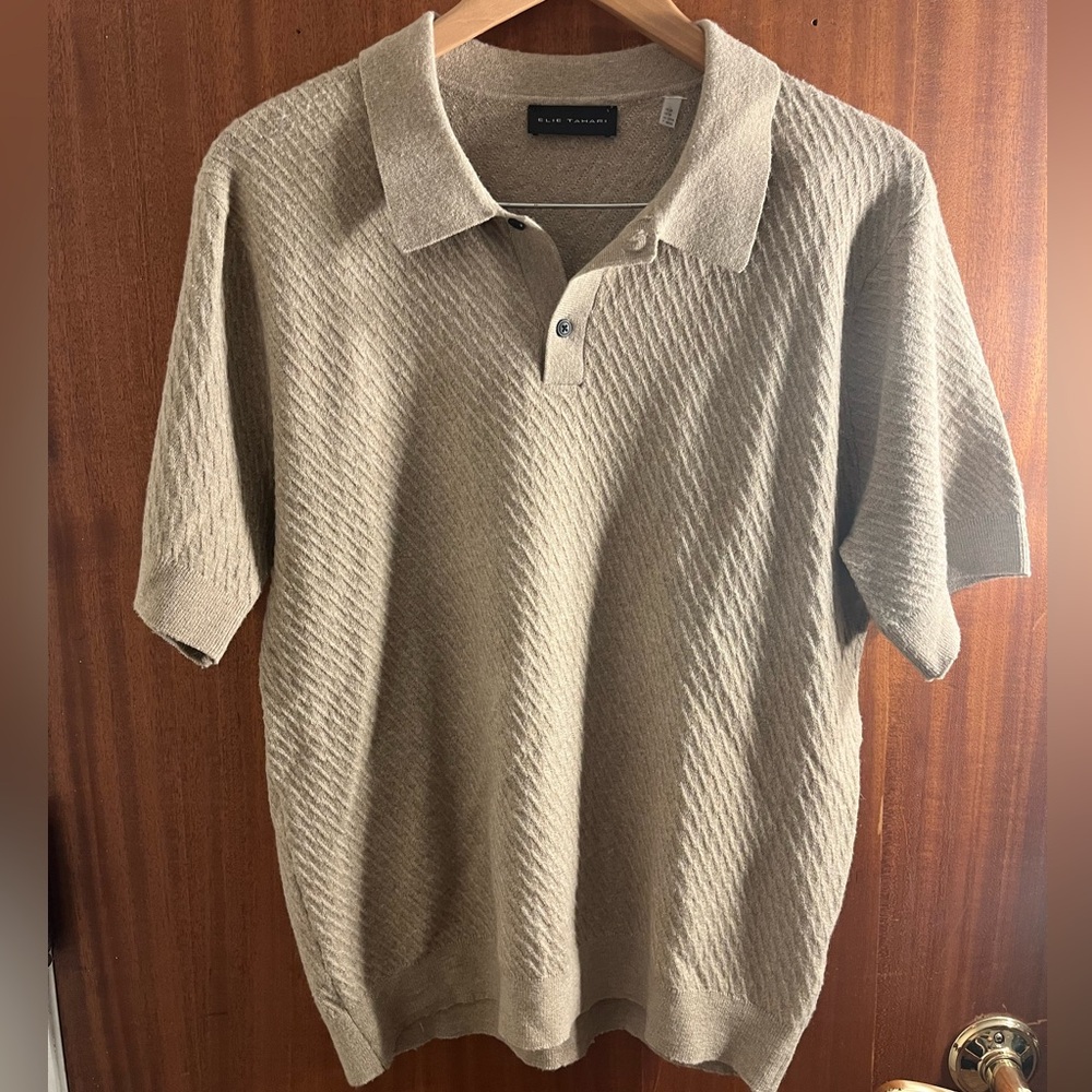 Ellie Tahari Mens Pull Over - Wool Blend